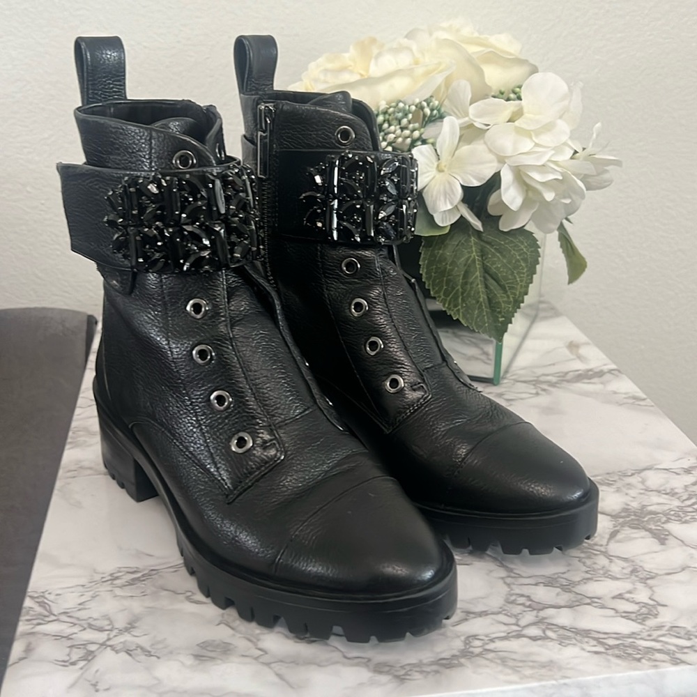 Karl Lagerfeld Combat Boots